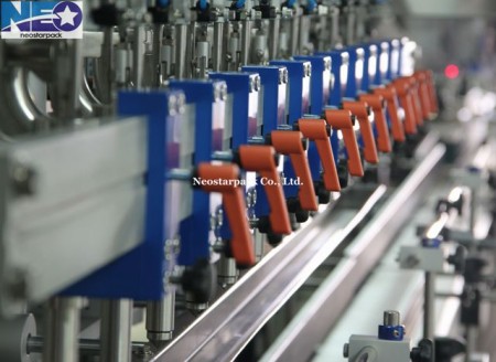liquid filler adjustment modules